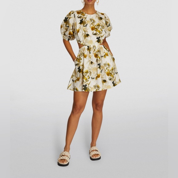 All Saints ~ Linen Colette Soleil Dress - Picture 8 of 10